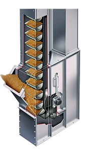 ZİNCİRLİ DİKEY ELEVATOR